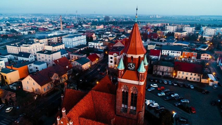 Grodzisk jakiego nie znacie. Tak miasto wygląda z niecodziennej perspektywy