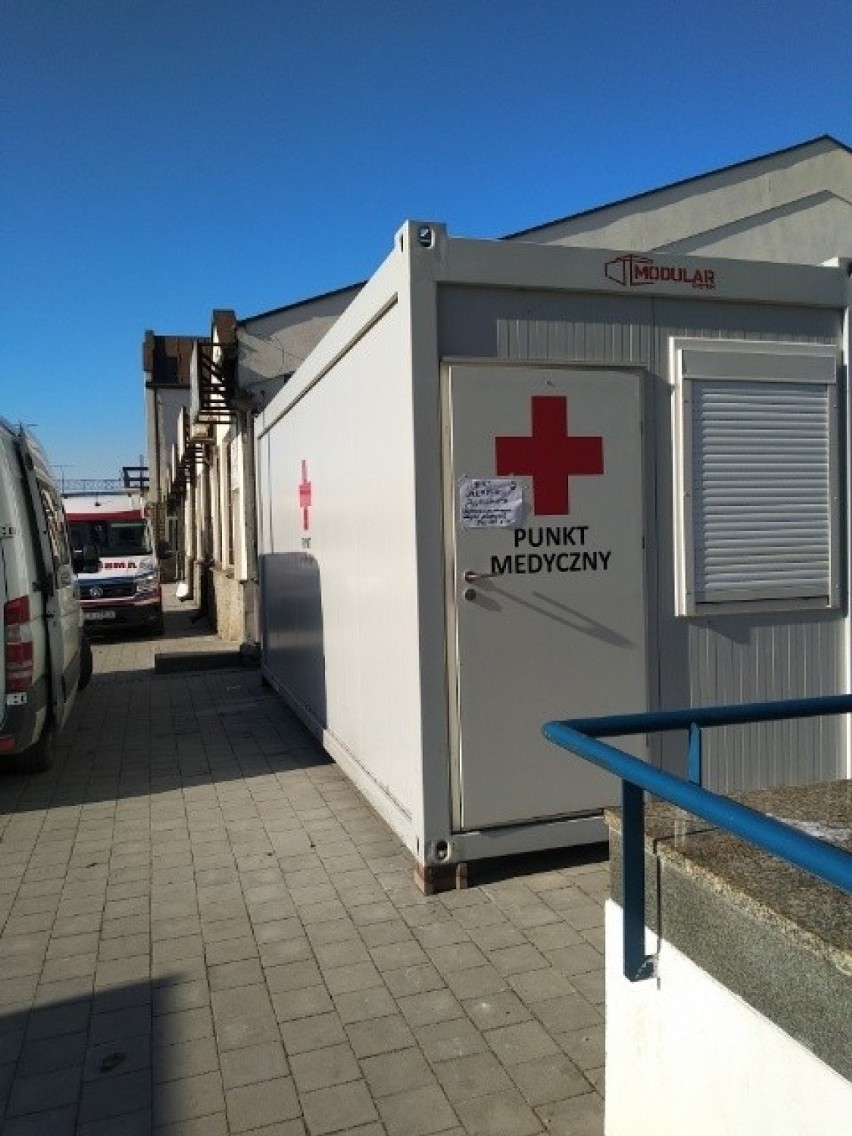 Na dworcu w Lublinie powstaje tymczasowa placówka medyczna
