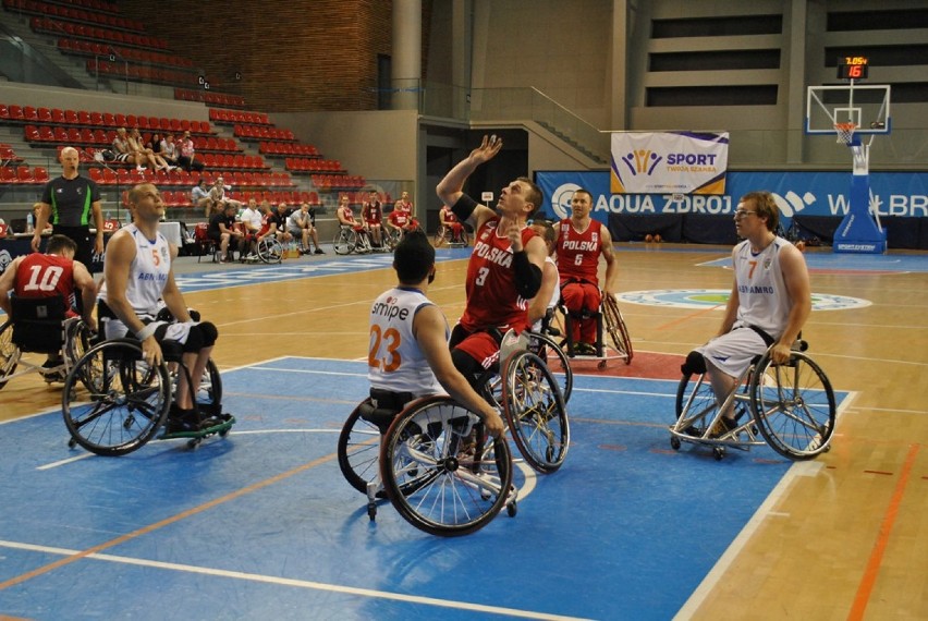 Reprezentanci Wielkiej Brytanii wygrali Międzynarodowy Turniej koszykówki na wózkach w Wałbrzychu