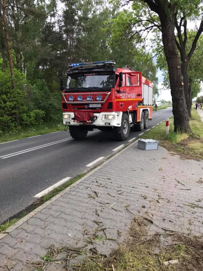 Poważny wypadek drogowy w Ludomach [ZDJĘCIA] 