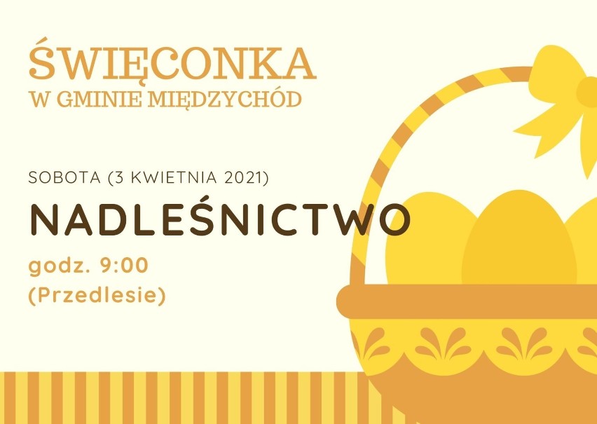 Święconka 2021 w gminie Międzychód