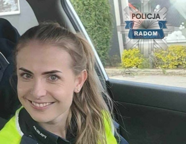 Starsza posterunkowa Marlena Milczarska, policjantka z radomskiej drogówki w drodze do pracy ruszyła na pomoc pieszemu potrąconemu na przejściu dla pieszych.