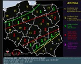 Nad Dolny Śląsk nadciągają groźne burze. Zagrożony jest także Głogów, Polkowice, Lubin i reszta regionu