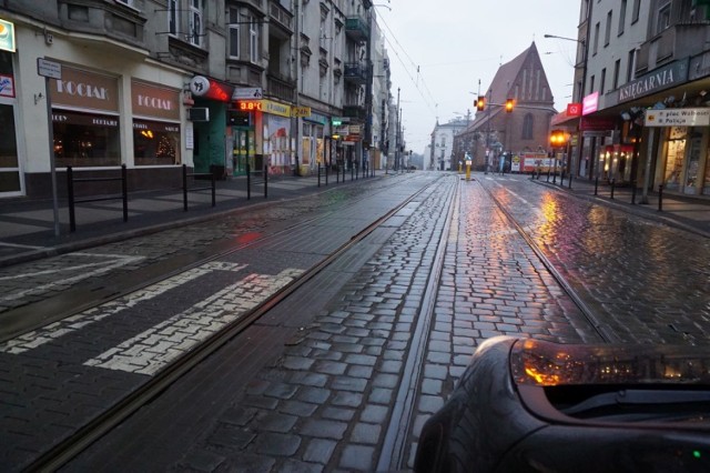 Poznań opustoszał w wigilijny wieczór