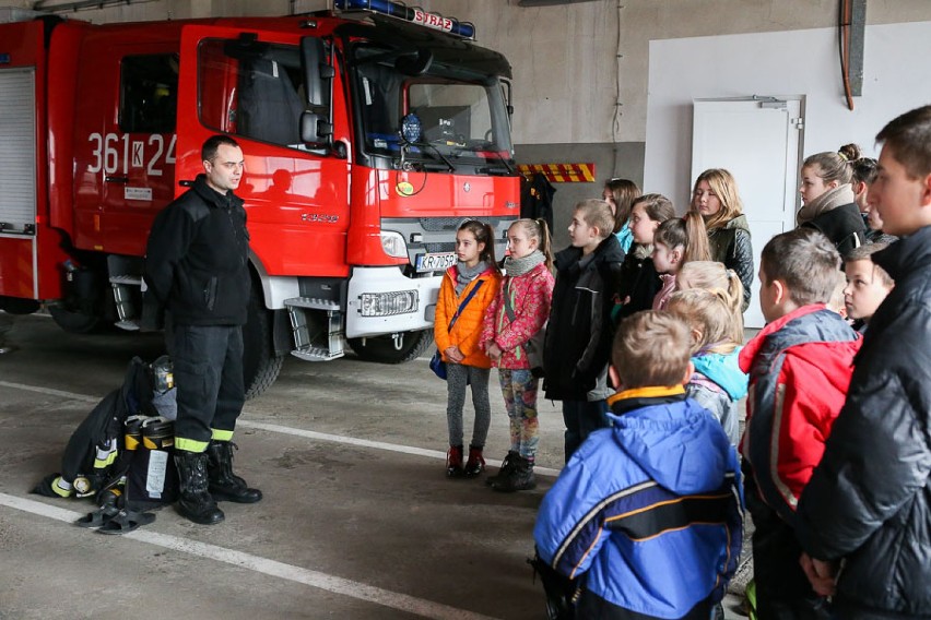 Tarnów: ferie 2015 ze strażą pożarną [ZDJĘCIA]