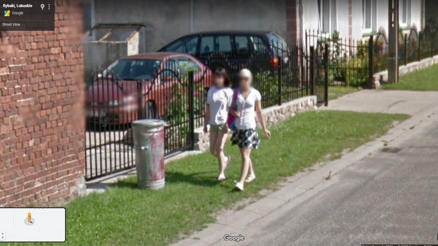 Google Street View w gminie Maszewo. Kamery Google złapały...