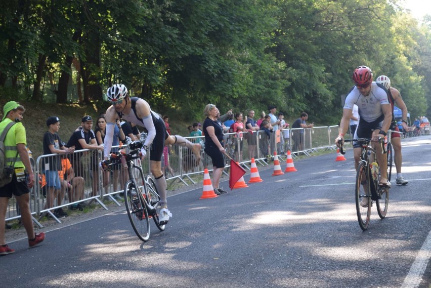 JBL Triathlon Sieraków - trasa rowerowa jako drugi etap wyścigu