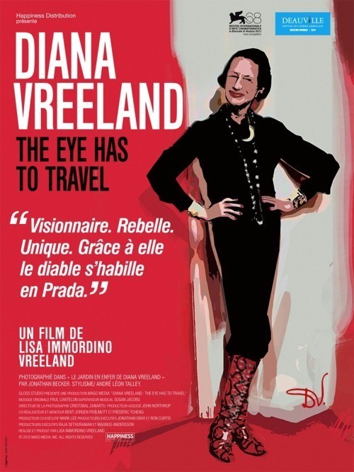 Diana Vreeland:The eye has to travel 

Kolejny film...