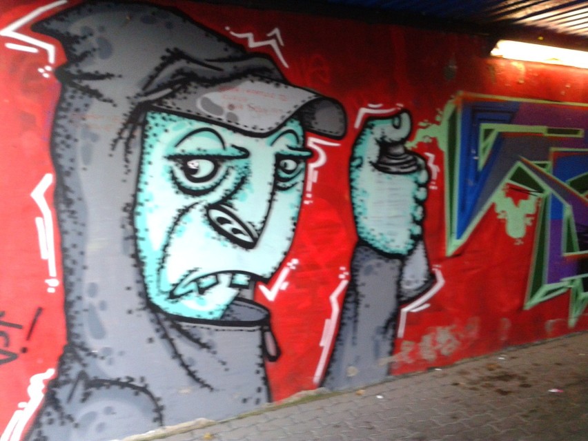 Jak Wam się podoba malowane graffiti w Toruniu w rożnych okolicach miasta?