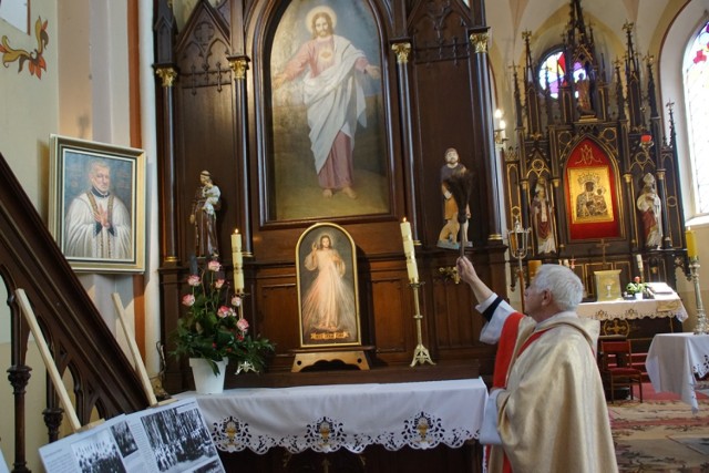 Portret Kaspra Drużbickiego zawisł w kościele w Drużbicach