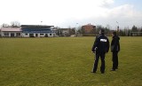 Jarosławscy policjanci na lokalnych stadionach