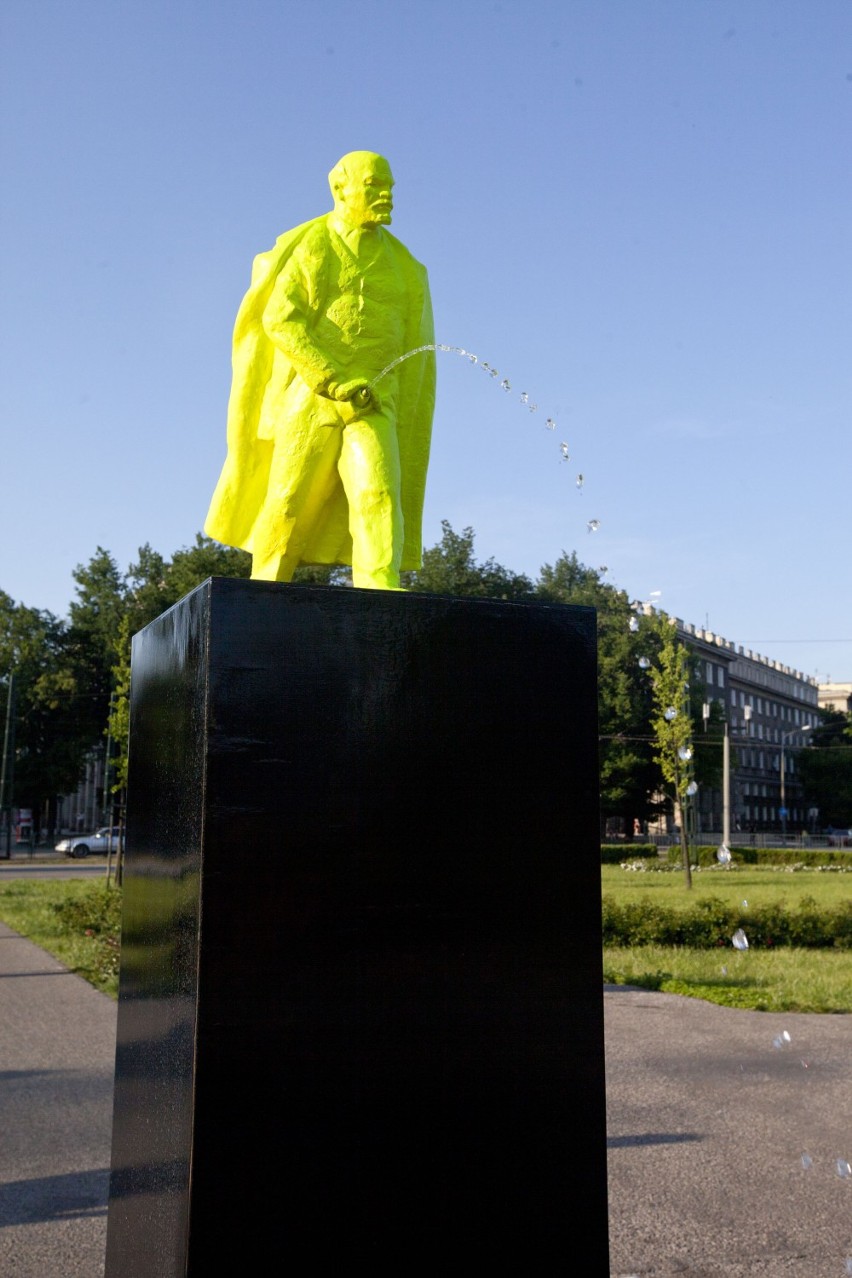 6. Grolsch ArtBoom Festival w Krakowie: miniaturowa statua Lenina w Nowej Hucie [ZDJĘCIA]