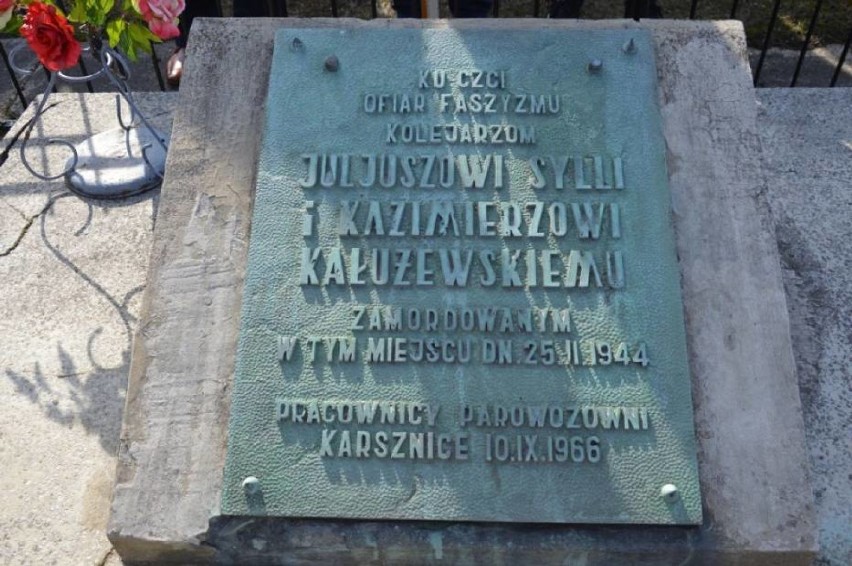Karszniccy Bohaterowie to żołnierze AK - poinformuje o tym nowa tablica na odowionym pomniku