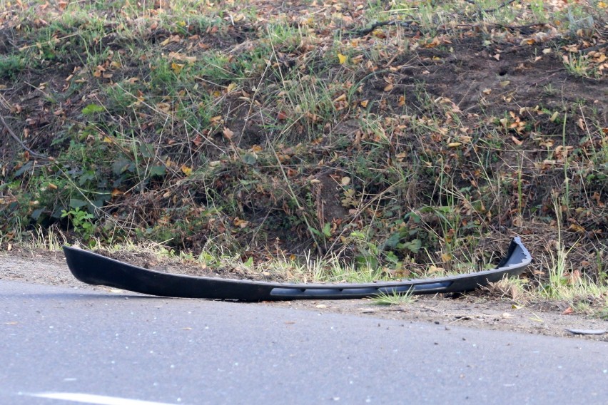 Głogów: Czołowe zderzenie na drodze 292 w pobliżu Żukowic