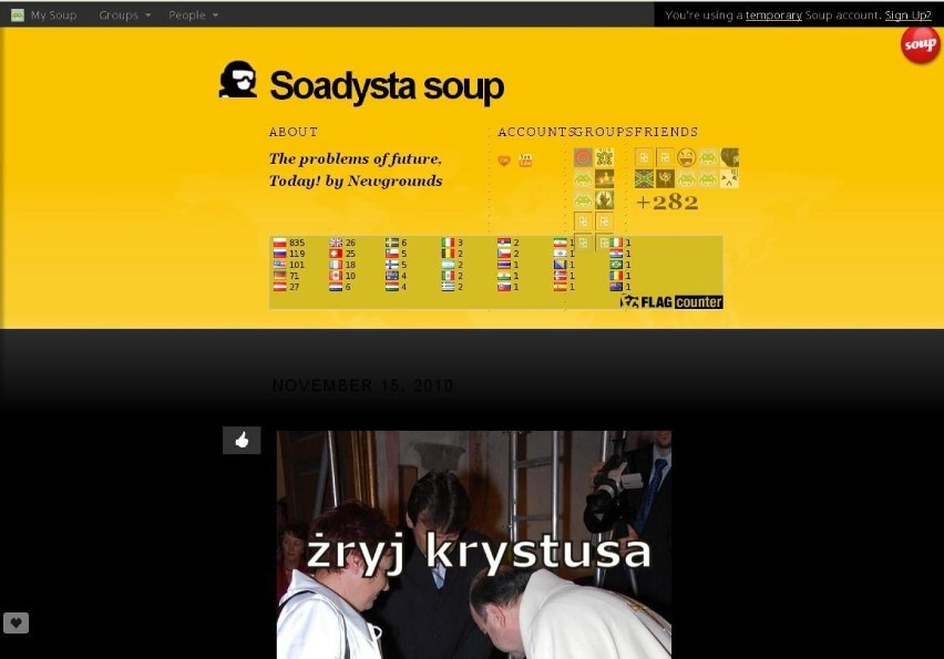 Konkurencja dla Facebooka? Soup: portal dla alternatywnych