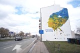 Nowy mural na Targówku. To artystyczny projekt przeciwko wojnie w Ukrainie i "symbol walki o wolność"