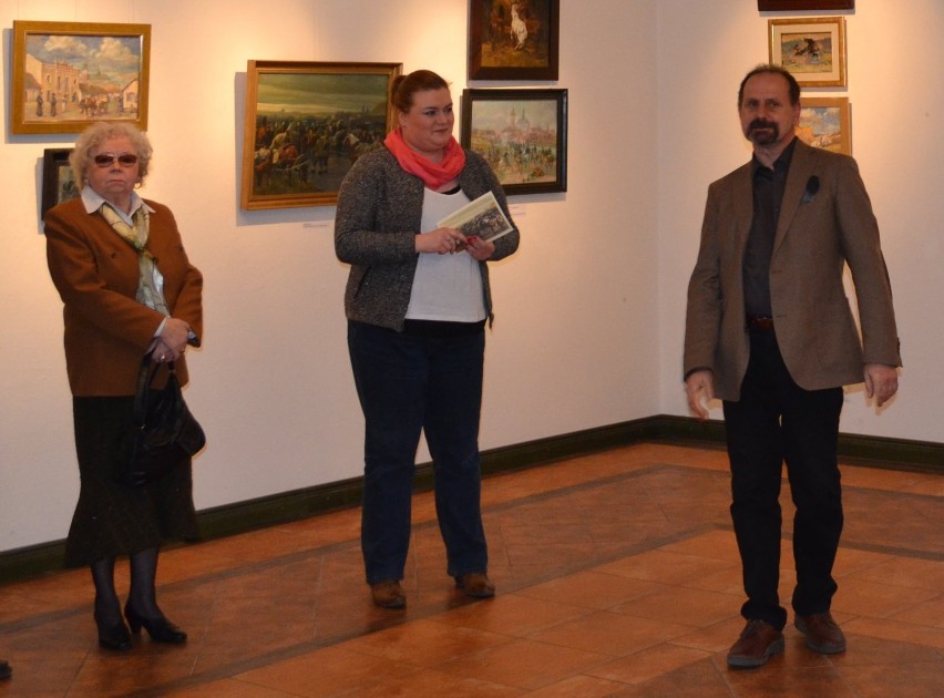 Wystawa obrazów Marka Hołdy w Malborku czynna do 18 kwietnia [ZDJĘCIA]