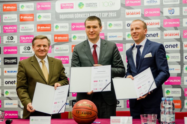 Losowanie par finałowego turnieju Pucharu Polski w koszykówce w PKZ