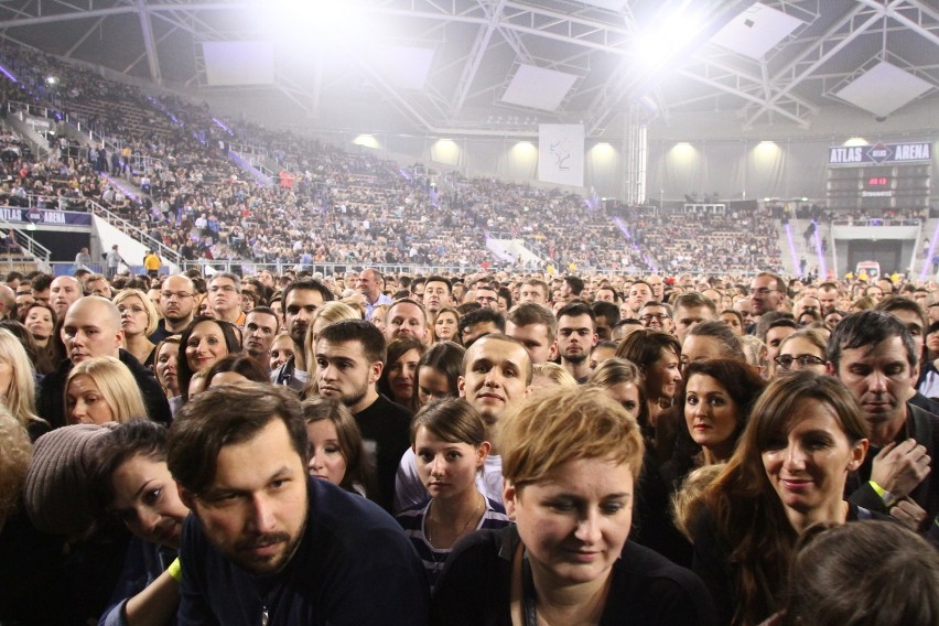 Lenny Kravitz zagrał w łódzkiej Atlas Arenie 15 grudnia 2014r.