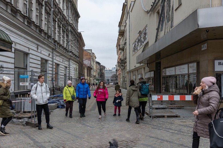 Kraków. Remont ulicy Krupniczej się wlecze. Rozłożony na etapy... Kiedy koniec?