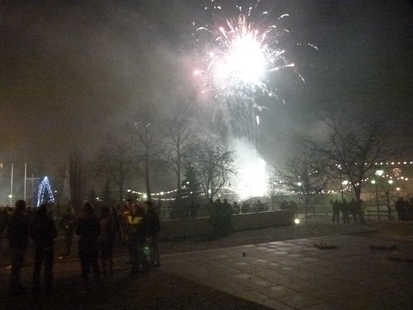 Piotrków powitał Nowy Rok (zdjęcia)