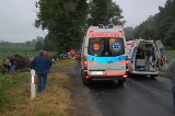 Wypadek na trasie Kartuzy-Ręboszewo. Pięcioro rannych obywateli Niemiec [ZDJĘCIA]