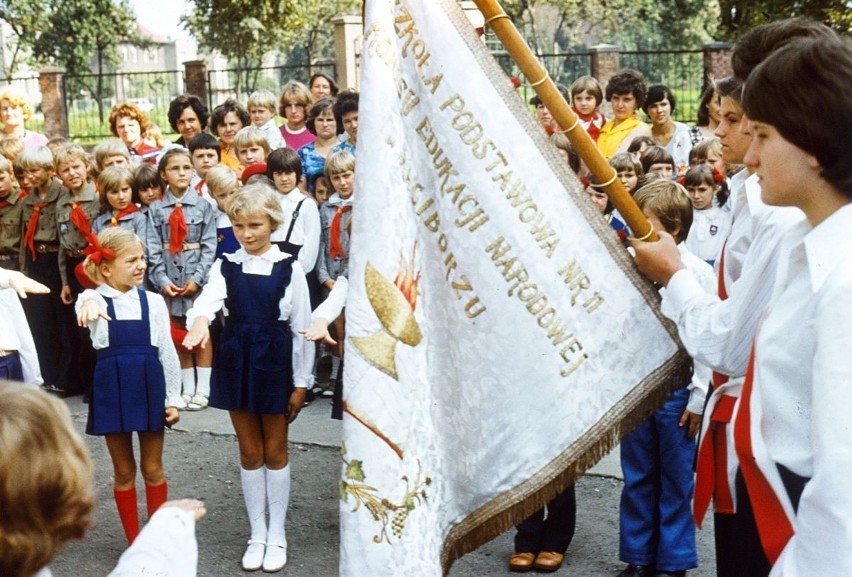 Początek roku szkolnego w Raciborzu. Rok 1977.