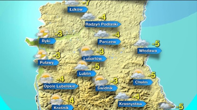 Pogoda na Lubelszczyźnie 31 stycznia