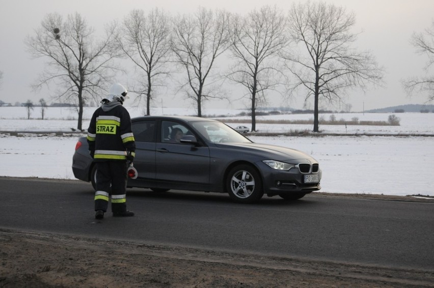 Droga 434, Księginki: wypadek volkswagena. Kobieta w szpitalu [ZDJĘCIA]