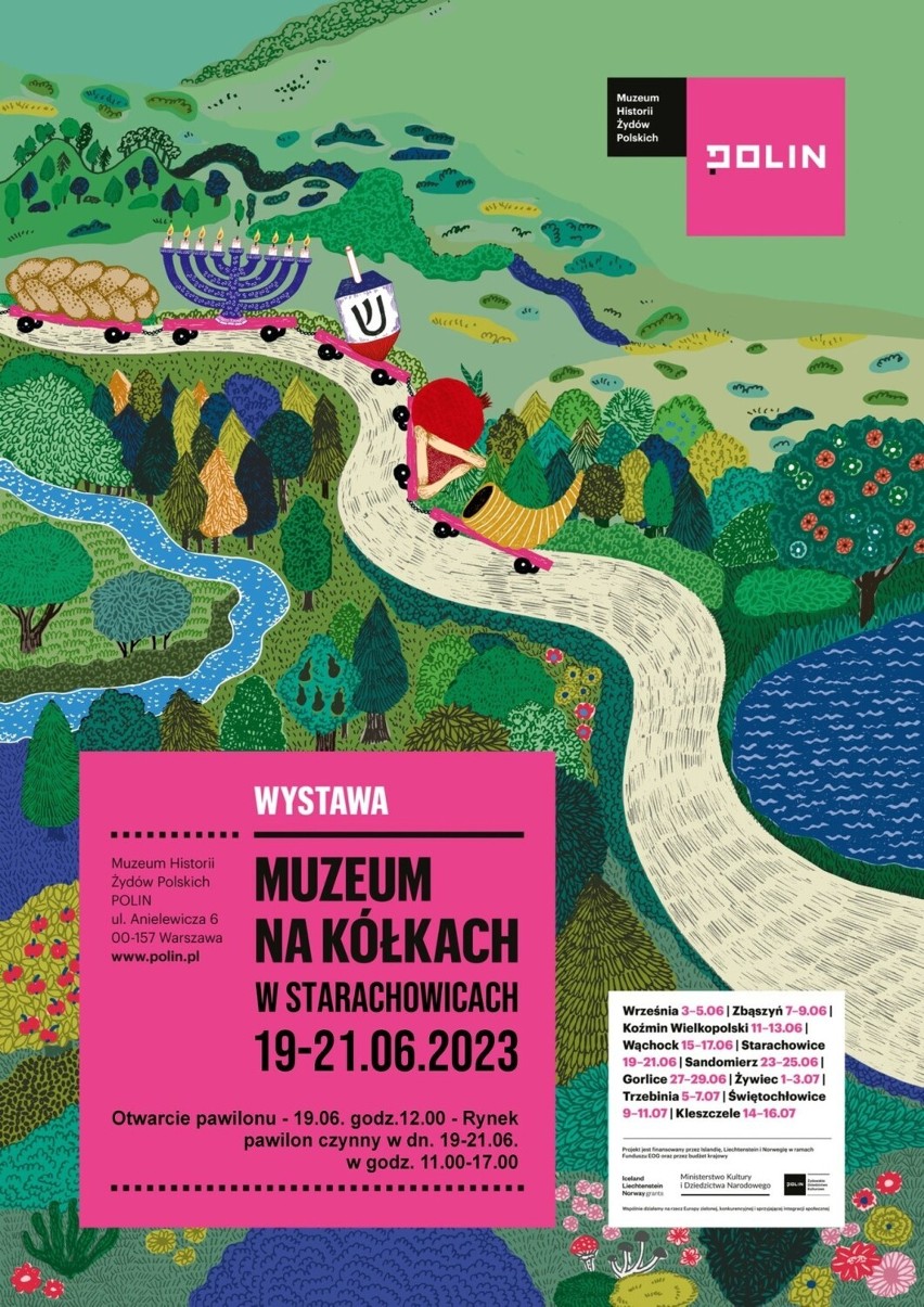 Muzeum Historii Żydów Polskich "Polin" przyjedzie z mobilną wystawą do Starachowic. Zaplanowany spacer historyczny i warsztaty