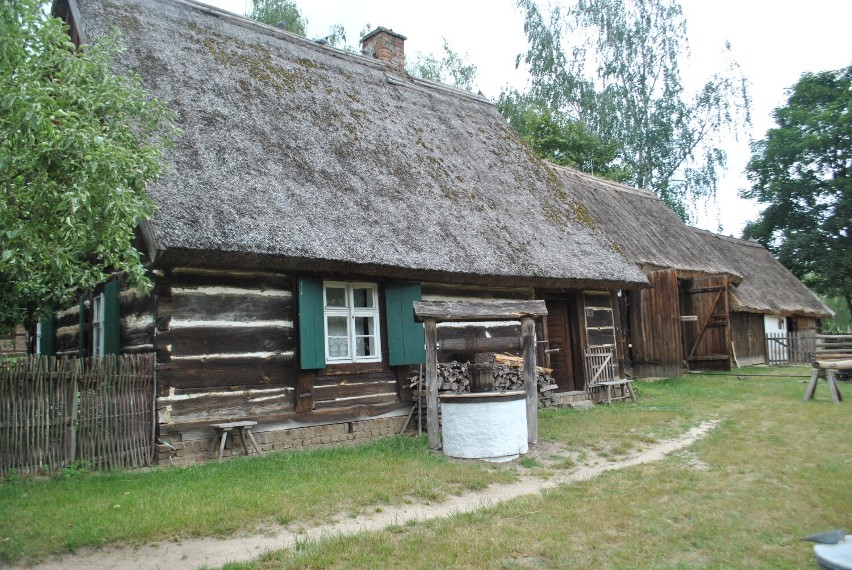 Wizytówką Wolsztyna oprócz parowozów jest skansen, gdzie...