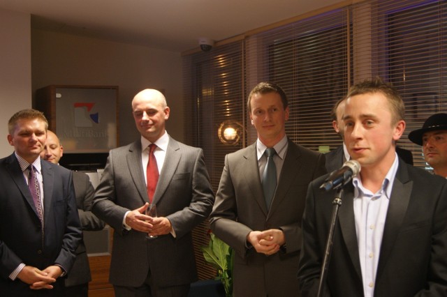 Bartek Solik (pierwszy z prawej) doczeka się kolejnej nagrody?