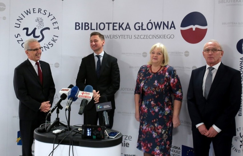 Uniwersytet Szczeciński ma nową bibliotekę [zdjęcia, wideo]