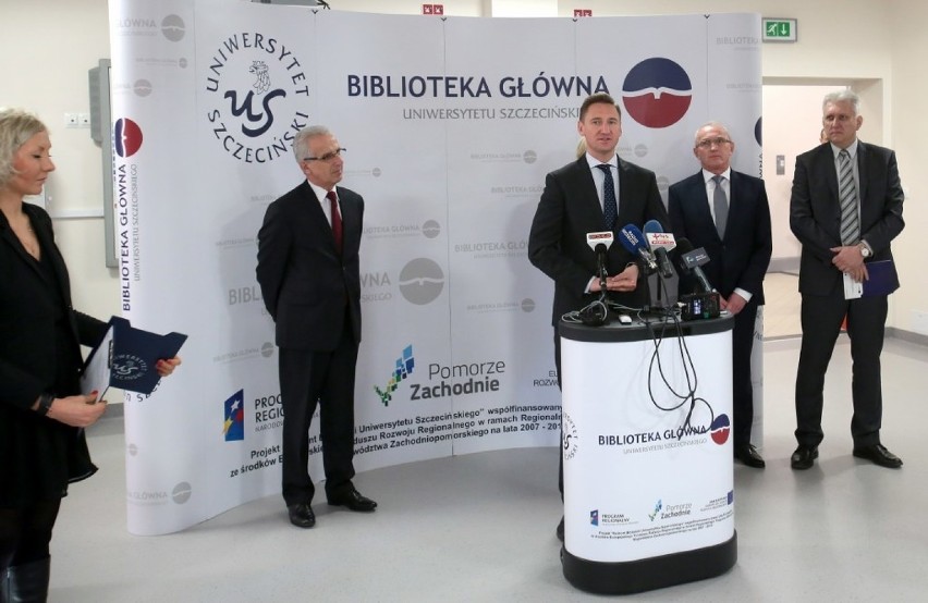 Uniwersytet Szczeciński ma nową bibliotekę [zdjęcia, wideo]