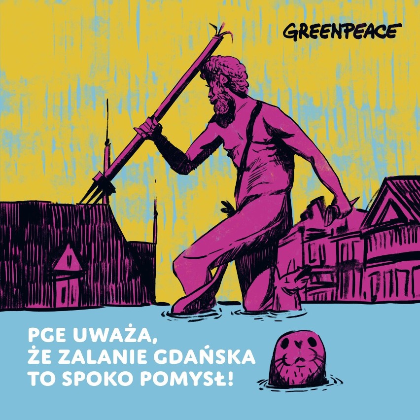 PGE pozywa Greenpeace do sądu. Chodzi o kopalnię Bełchatów