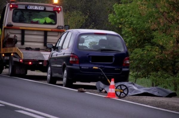 Wypadek Gorlice: śmiertelne potrącenie pieszego [ZDJĘCIA]