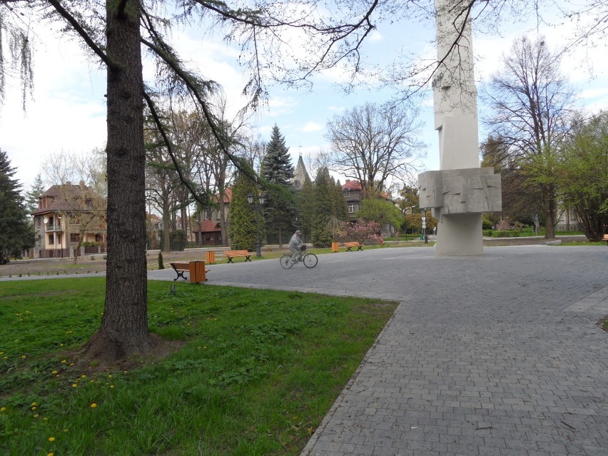 Plac Zwycięstwa w Pszczynie, modernizowany był od grudnia...