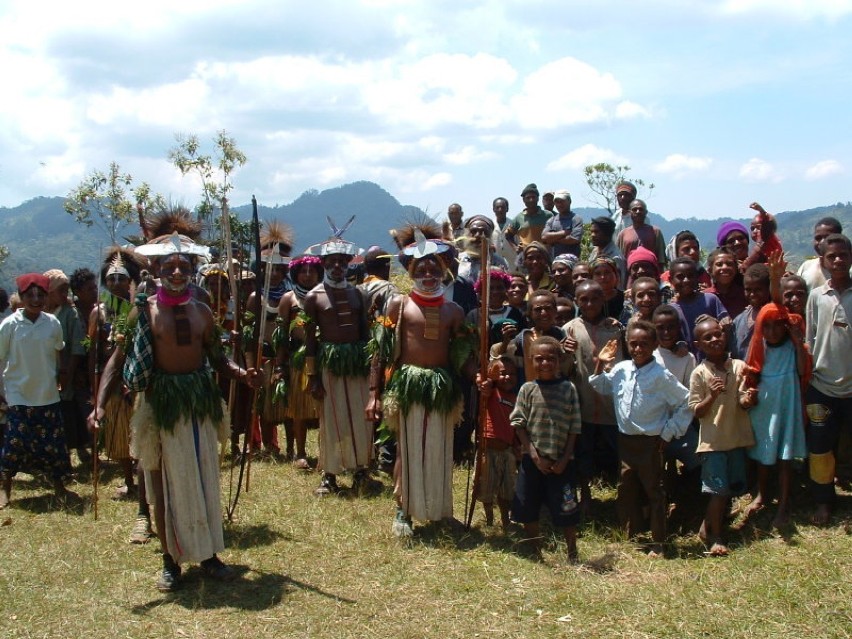 Mieszkańcy wioski Nika
