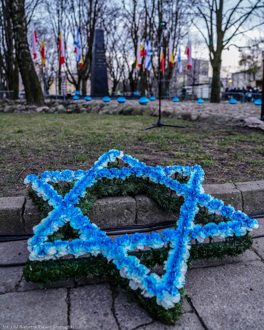 500 uczniów z Izraela oddało hołd Żydom w Białymstoku [zdjęcia]