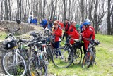 Rozpoczęcie sezonu rowerowego w Będzinie. Uczestnicy przejechali 20 kilometrów [ZDJĘCIA]