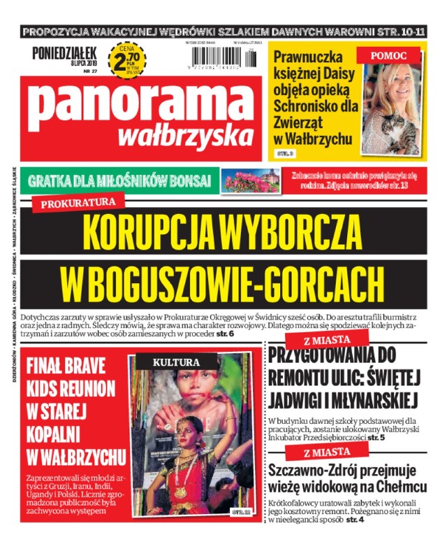 Panorama Wałbrzyska wydanie z 8 lipca 2019 r.