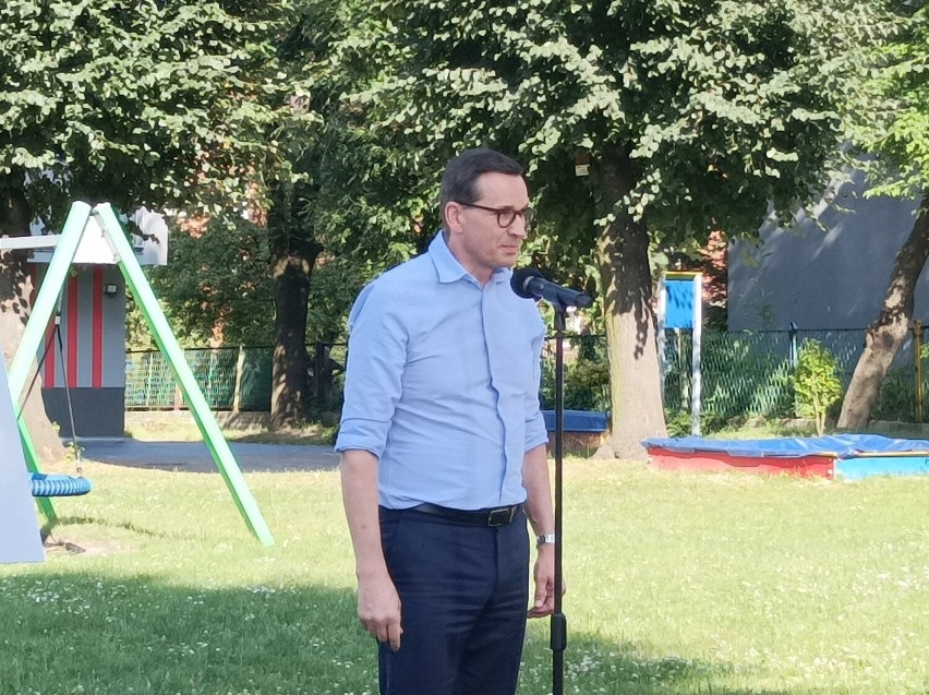 Premier Mateusz Morawiecki w Mysłowicach