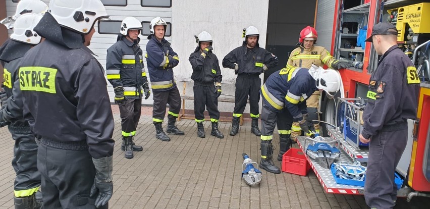 Tak szkolą się strażacy OSP w powiecie sławieńskim