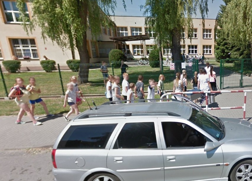 Kamery Google Street View na osiedlu Chemików w Oświęcimiu...