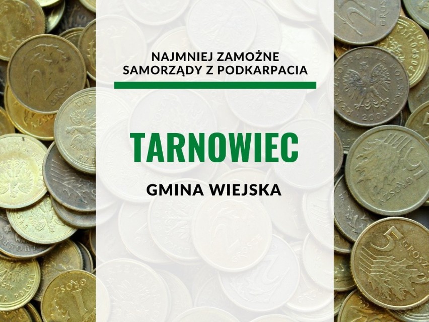 4. Gmina Tarnowiec

 2827,74 zł 

ŹRÓDŁO: Tygodnik...