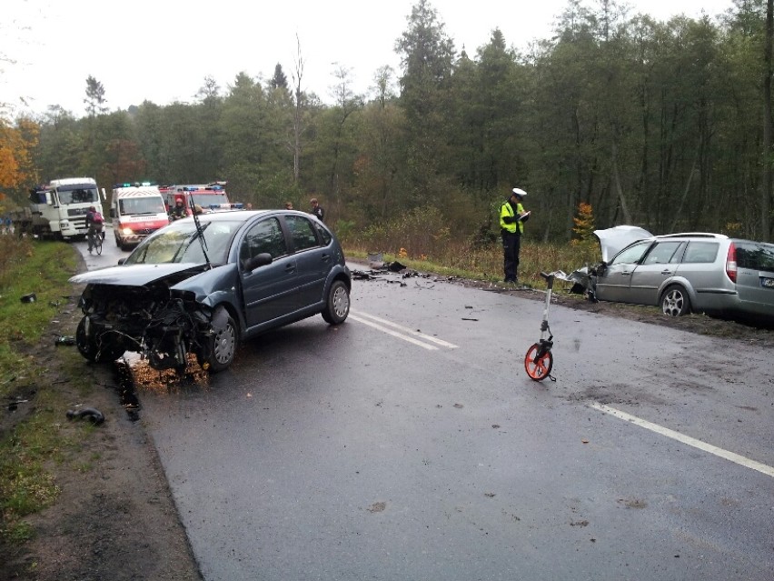 Wypadek na ul. Marynarki Wojennej w Wejherowie