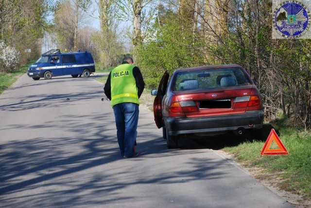 Wypadek koło Łebcza