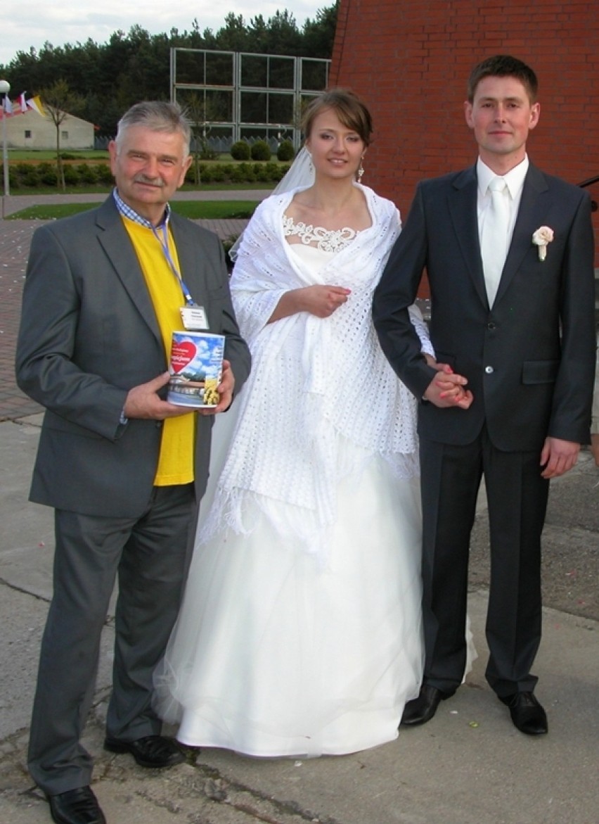 Nowożeńcy z Piły poprosili gości o datki na hospicjum