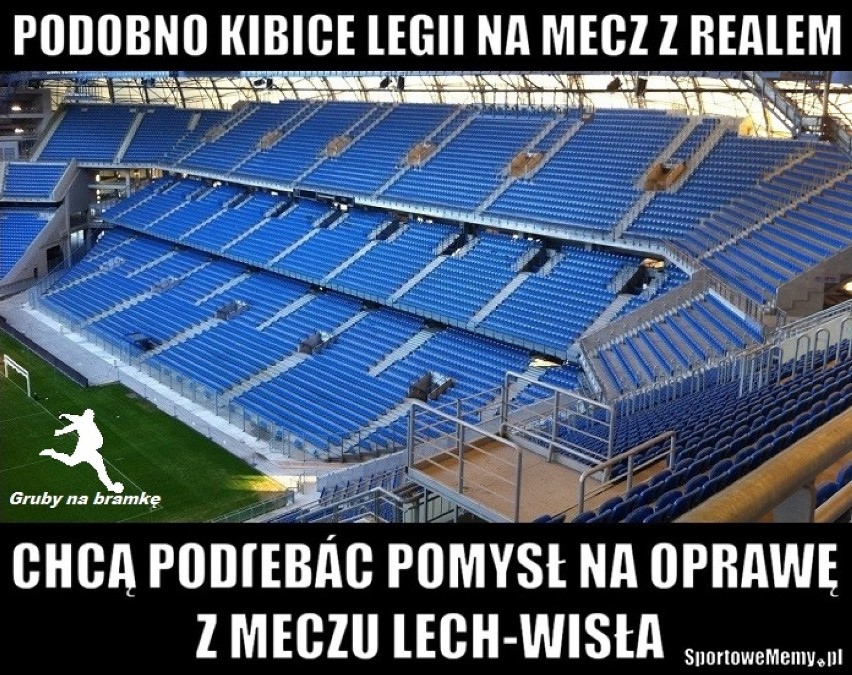 Legia - Real, MEMY. Internauci komentują mecz legionistów z...