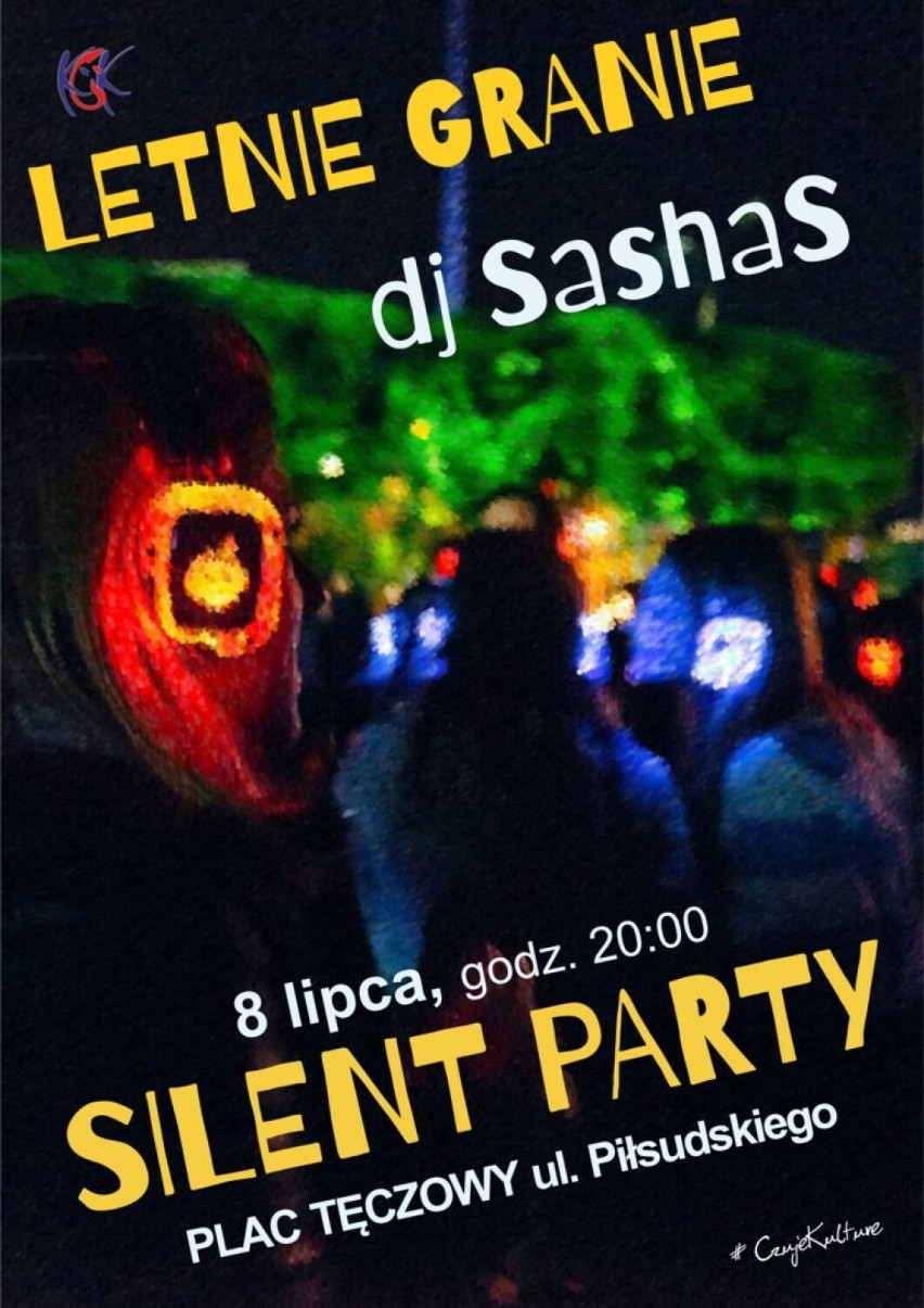 Silent Party w Kwidzynie. Cicha impreza odbędzie się po raz drugi na kwidzyńskim deptaku. Całość poprowadzi DJ SashaS